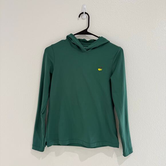 The Masters Magnolia Lane Tech Green Pullover Hoodie Peter Millar Extra Small - Picture 1 of 10
